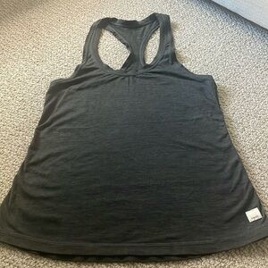 Vuori Lux tank top S, heather gray.  Used but perfect condition.